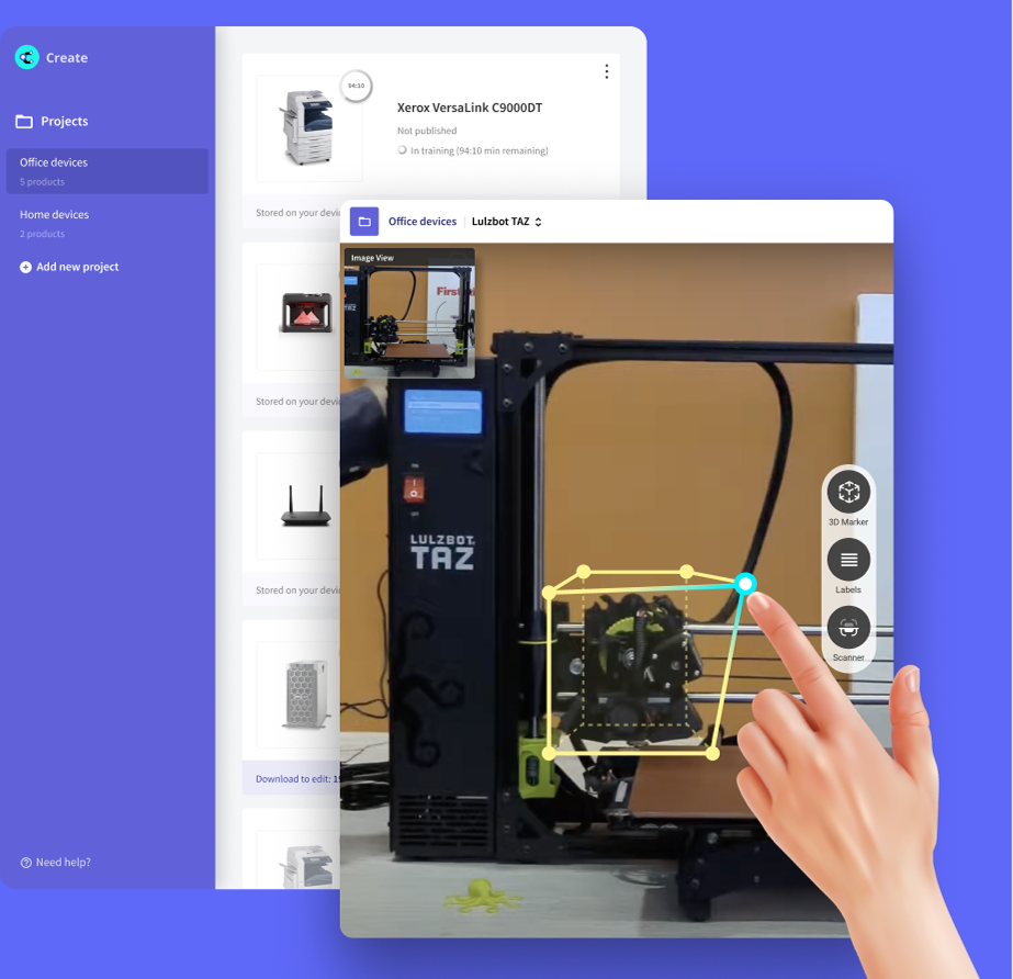 ML model creator app